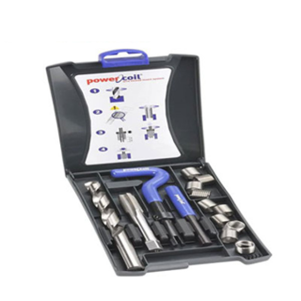 Bộ Kit Helicoil Powercoil 3/8-16 UNC (Tool, Mũi Khoan, Taro)
