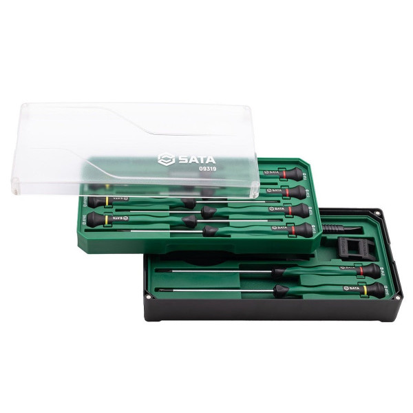 Bộ Dụng Cụ Sửa Chữa Điện Tử 13 Chi Tiết SATA 09320