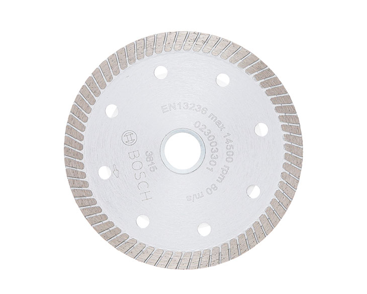 Đĩa Cắt Kim Cương Turbo 105mm Hard Tiles Bosch 2608615277