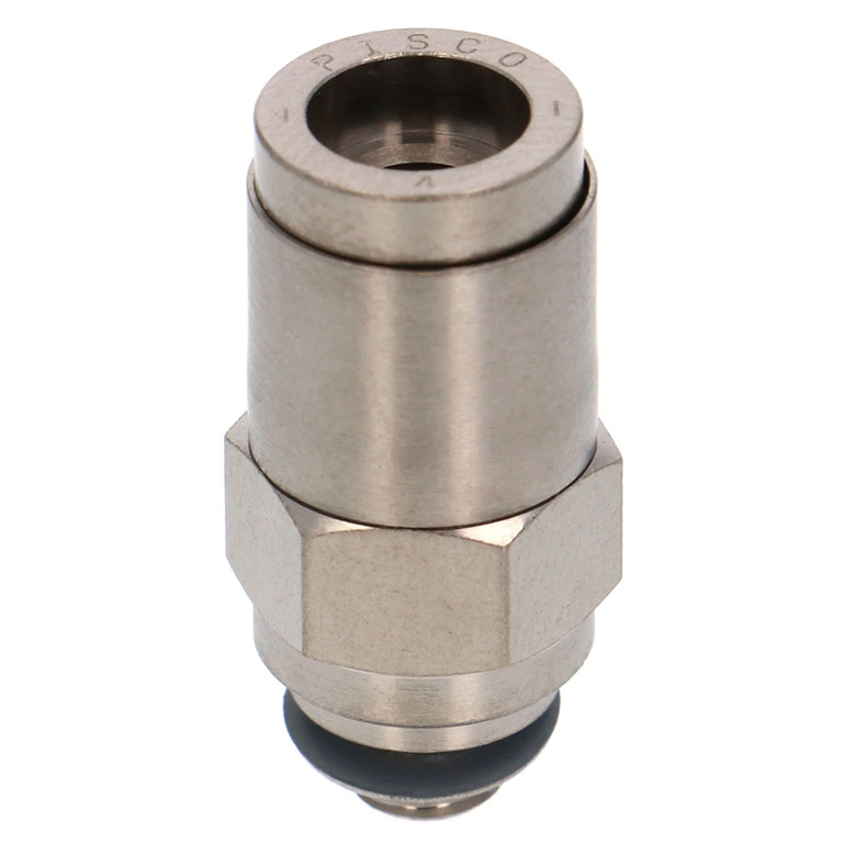 Đầu Nối Nhanh Khí Nén Thẳng Phi 4mm Ren Ngoài M5 Pisco KC4-M5