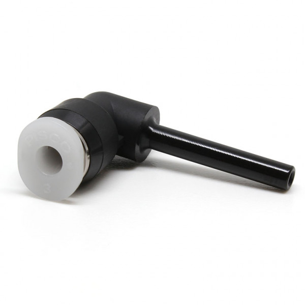 Đầu Nối Nhanh Khí Nén Giữa Ống Khí Và Fitting Dạng Nối Giảm Cong 90° Pisco PLGJ3-1/8M