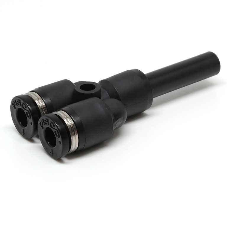 Đầu Nối Nhanh Khí Nén Giữa Ống Khí Và Fitting Dạng Nối Giảm Chữ Y Pisco PWJ6-4-C