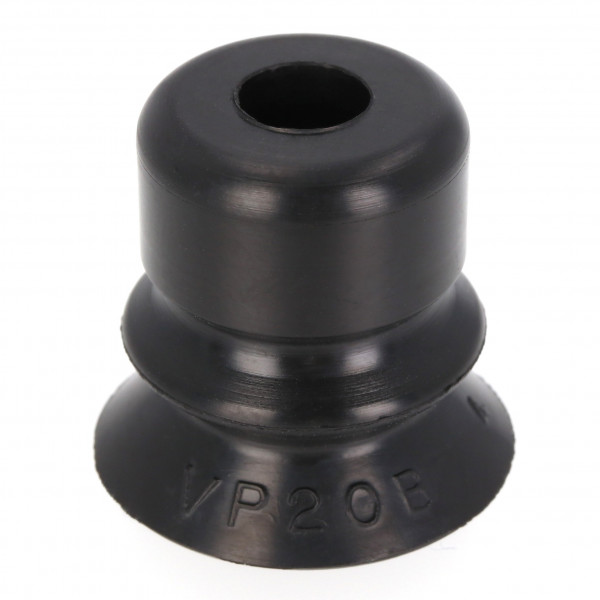 Đầu Nấm Hút Chân Không Dạng Lò Xo, Silicone Dẫn Điện, O.D 20 mm, Pisco VP20BSE