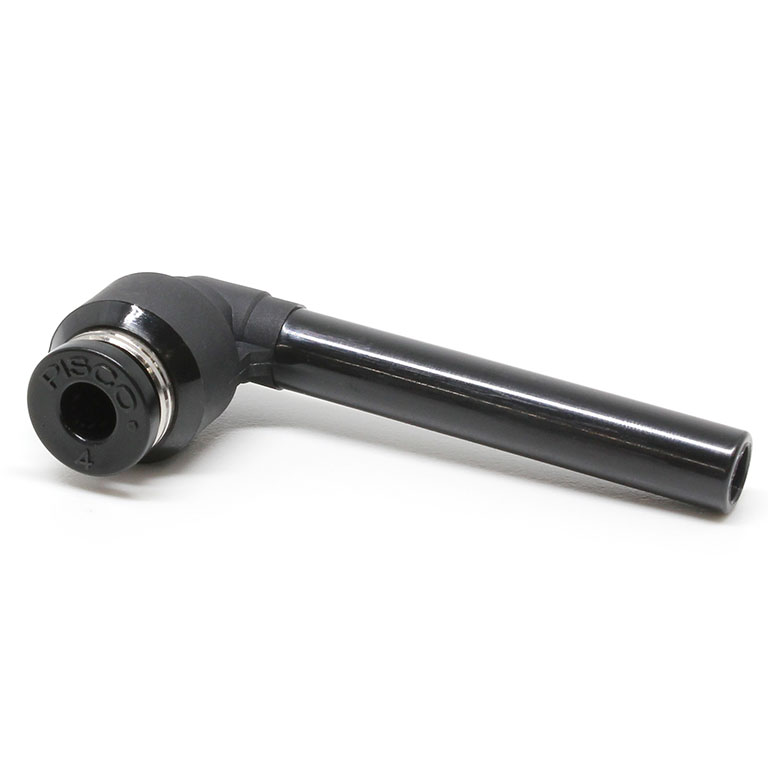 Đầu Nối Nhanh Khí Nén Giữa Ống Khí Và Fitting Dạng Nối Giảm Cong 90° (Dài) Pisco PLLGJ6-4-C