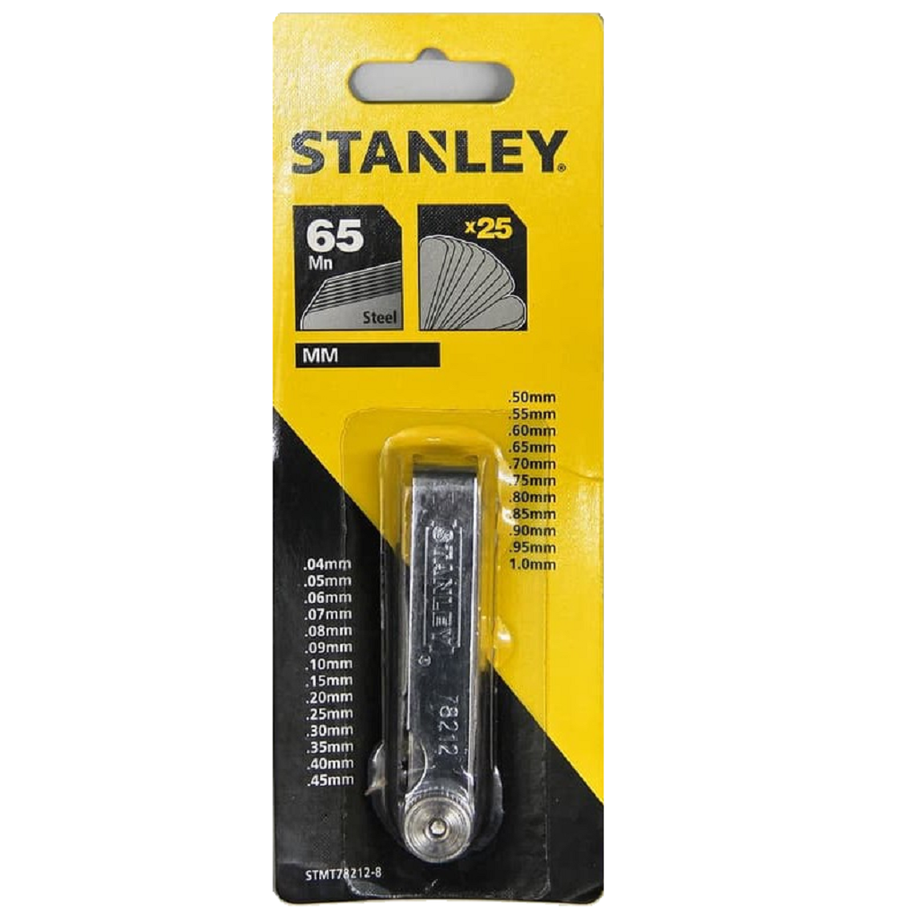 [Ngừng Kinh Doanh]0.04-1mm Thước lá 25 chi tiết đo chiều dày STANLEY STMT78212