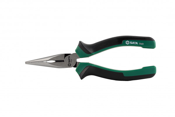 Kìm Mũi Dài Cán Dài 6 inch (Tw) SATA 72401
