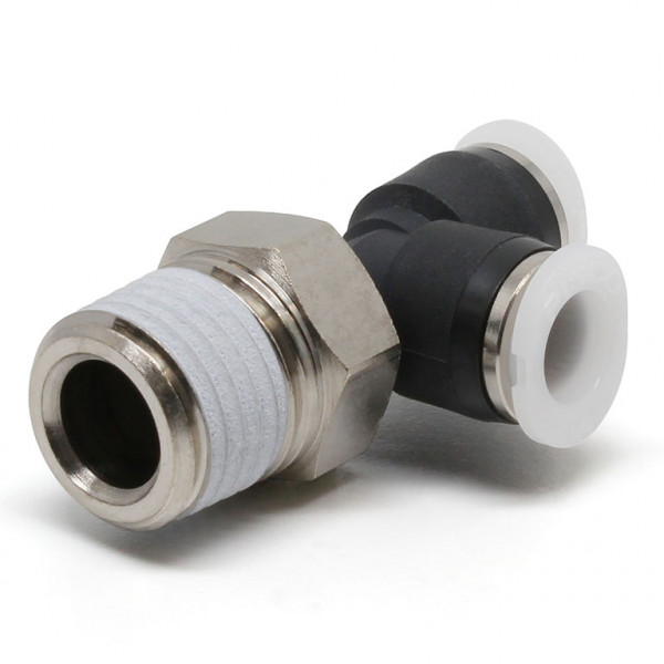 Đầu Nối Nhanh Khí Nén Dạng Chữ T Ren Ngoài Pisco PD1/4-02M