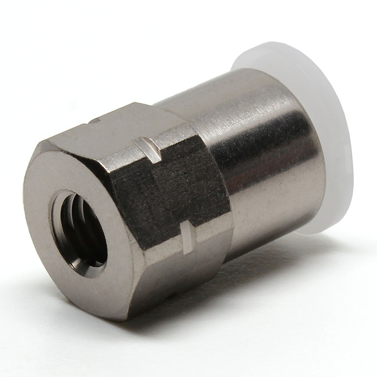 Đầu Nối Nhanh Khí Nén Dạng Thẳng Ren Trong Pisco PCF1/4-U10MU