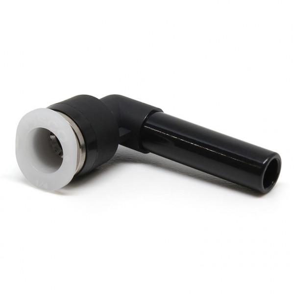 Đầu Nối Nhanh Khí Nén Giữa Ống Khí Và Fitting Dạng Nối Giảm Cong 90° Pisco PLGJ6-1/4MW