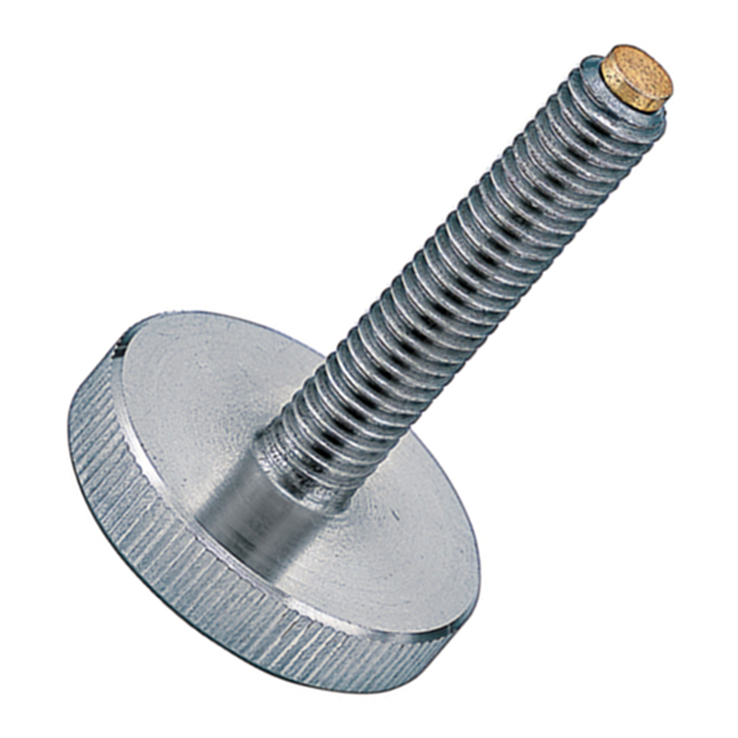 Bulong Vặn Tay Inox 303 Có Pad - (Free-Cutting Brass Pad) NOOSC10-25