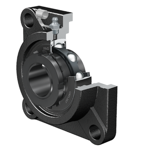 Gối Đỡ Mặt Bích Hình Vuông UKF 20x95x27mm FAG UKF205-J7
