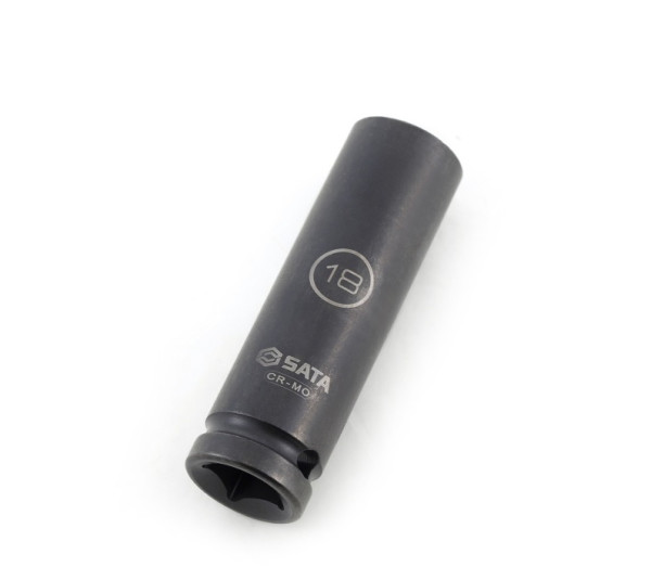 Đầu Tuýp Dài Lục Giác Đen 1/2" Thành Mỏng 21 mm SATA 34414T