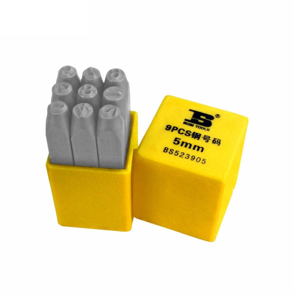 Bộ Số Thép 9 Chi Tiết 3 mm Bosi BS523903