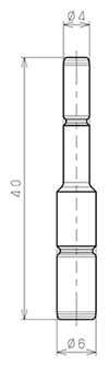 Bản vẽ kỹ thuật Ống Nối Đầu Nối Nhanh, Loại Giảm Pisco APIG6-4