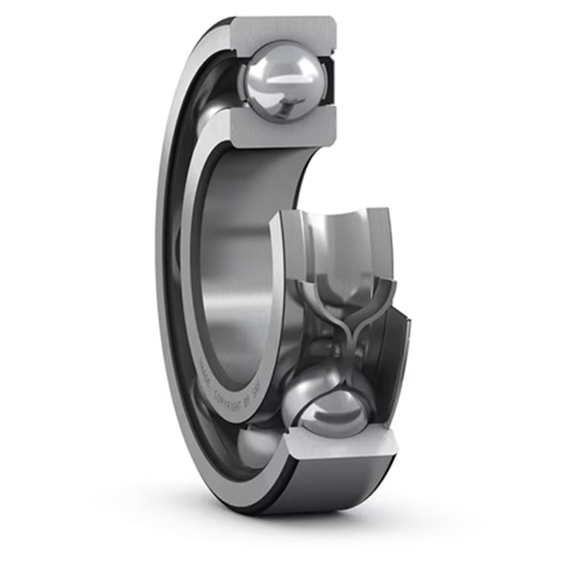 Vòng Bi Cầu Rãnh Sâu SKF 6207-Z (35x72x17) Nắp Chắn Thép (Một Bên)