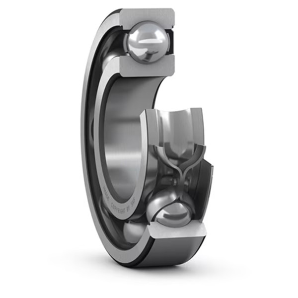Vòng Bi Cầu Rãnh Sâu SKF 6207-Z (35x72x17) Nắp Chắn Thép (Một Bên)