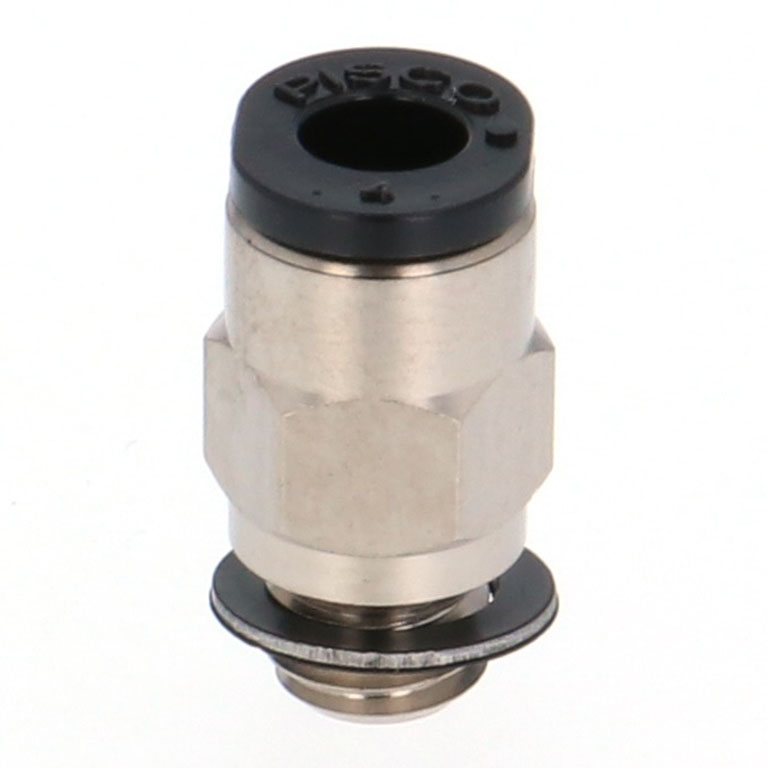 Đầu Nối Nhanh Khí Nén Dạng Thẳng Thân Lục Giác Ren Ngoài Pisco PC4-M6MW