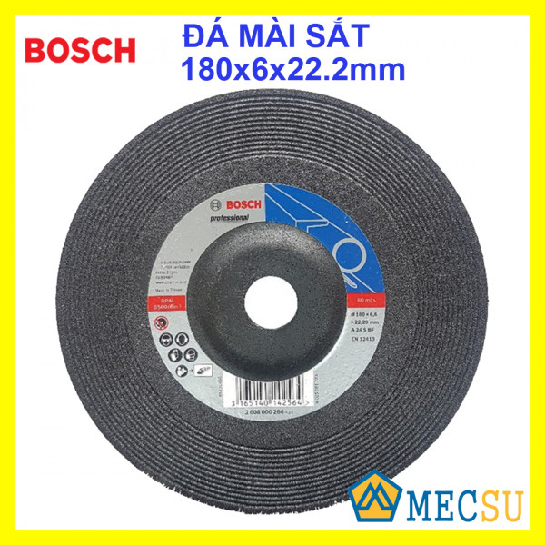 Đá mài sắt 180x6.6x22.2mm Bosch 2608600264