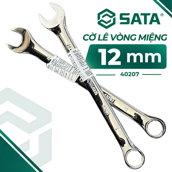 Cờ Lê Vòng Miệng 12 mm SATA 40207