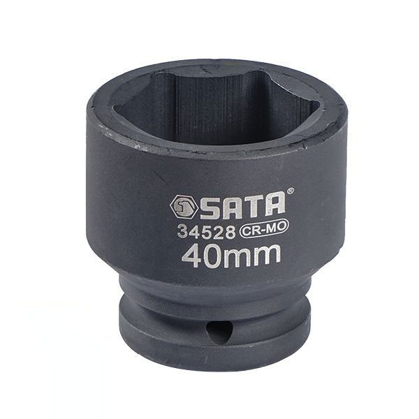 Đầu Tuýp Đen 6 Cạnh 3/4 inch - 40 mm SATA 34528