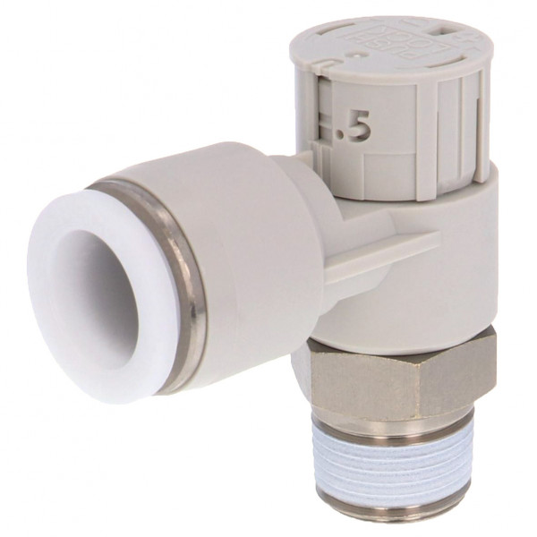 Van Tiết Lưu Khí Nén Loại Khóa Đẩy Có Hiển Thị Chỉ Số Pisco JSGC1/2-03AW