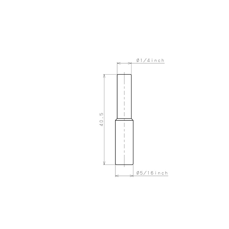 Bản vẽ kỹ thuật Ống Nối Đầu Nối Nhanh, Loại Giảm Pisco PIG5/16-1/4