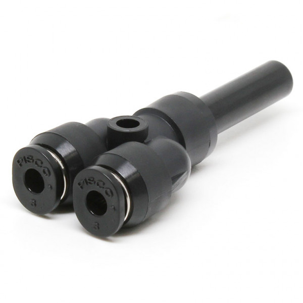Đầu Nối Nhanh Khí Nén Giữa Ống Khí Và Fitting Dạng Nối Giảm Chữ Y Pisco PWJ6-3MW