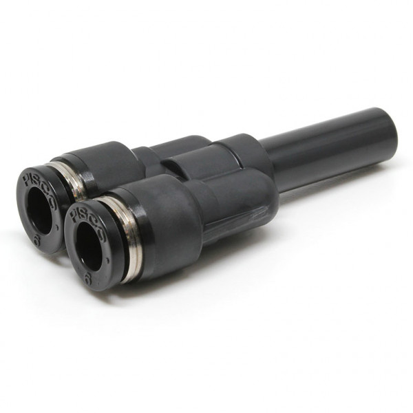 Đầu Nối Nhanh Khí Nén Giữa Ống Khí Và Fitting Dạng Nối Giảm Chữ Y Pisco PWJ8-6-C