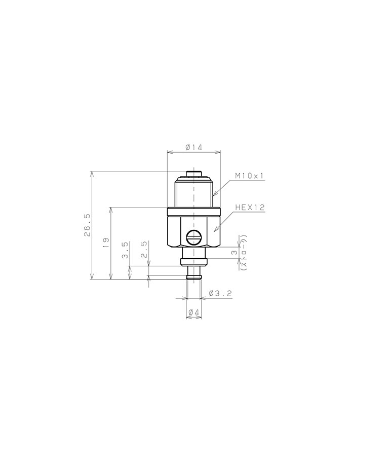 Bản vẽ kỹ thuật Bộ Nấm Hút Chân Không Và Giá Đỡ, Silicone Dẫn Điện, O.D 8 mm, Pisco VPF8RSE