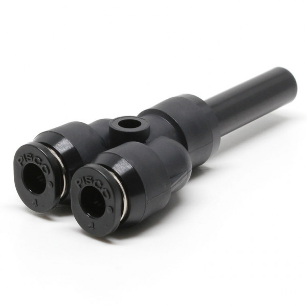 Đầu Nối Nhanh Khí Nén Giữa Ống Khí Và Fitting Dạng Nối Giảm Chữ Y Pisco PWJ6-4M-C