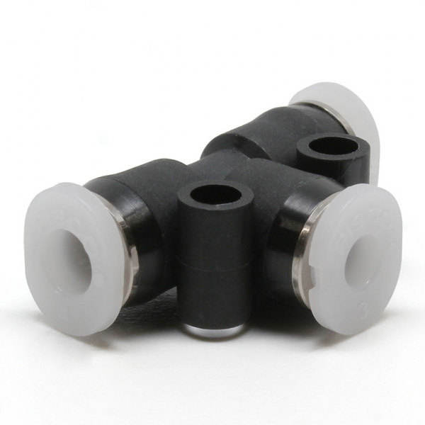 Đầu Nối Nhanh Khí Nén Chữ T Dạng Nối Giảm Pisco PEG5/32-1/8M-C