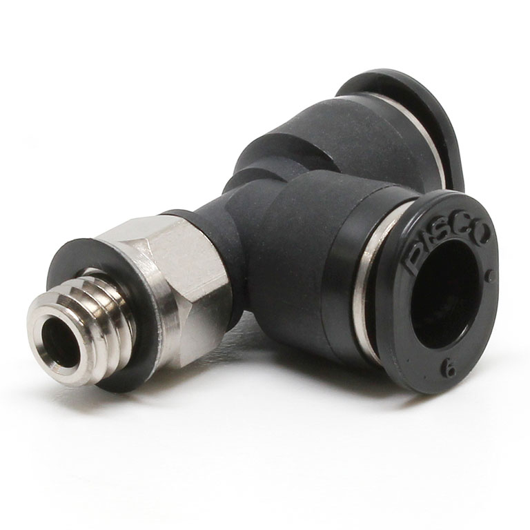 Đầu Nối Nhanh Khí Nén Dạng Chữ T Ren Ngoài Pisco PD6-M6MW