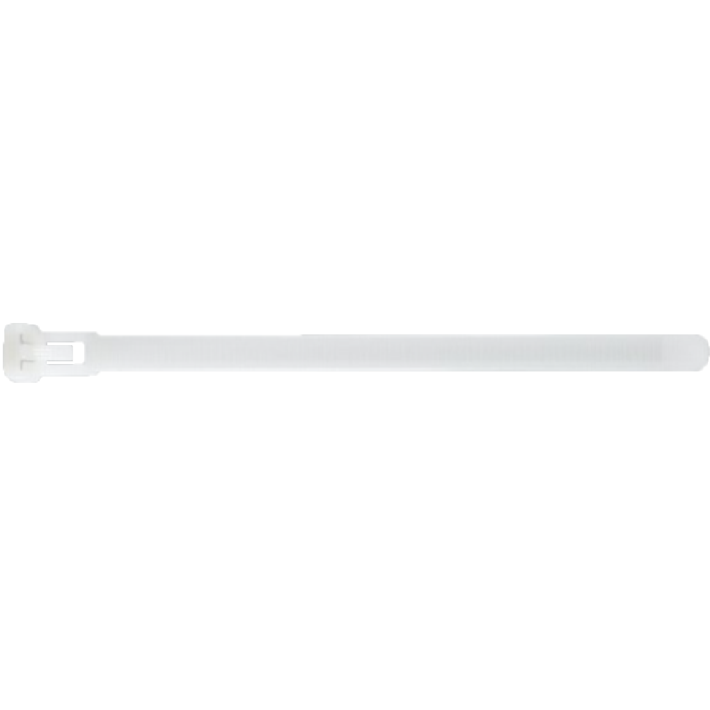 Dây Rút Nhựa Tháo Được Màu Trắng KST 200 x 7.6 mm KR-200H