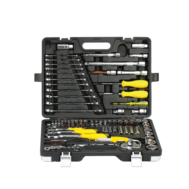 Bộ Đầu Tuýp 123 Chi Tiết Hệ Mét Đầu 1/4 3/8 Và 1/2 Inch Bosi BS511123
