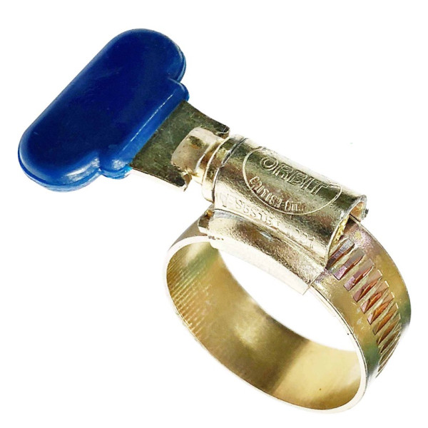 Siết Cổ Dê Tay Cầm Nhựa Thép Mạ Kẽm Ống 18-25mm