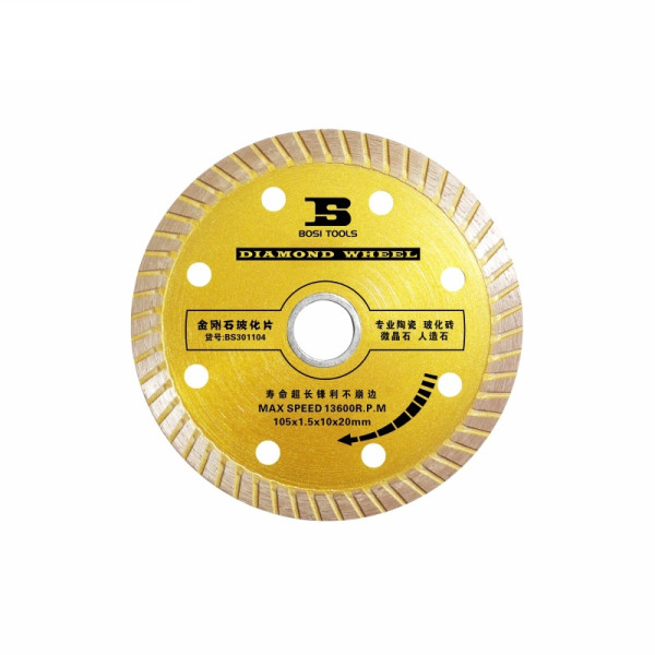 Lưỡi Cắt Kính Thủy Tinh 105x1.5x20 mm Bosi BS301104