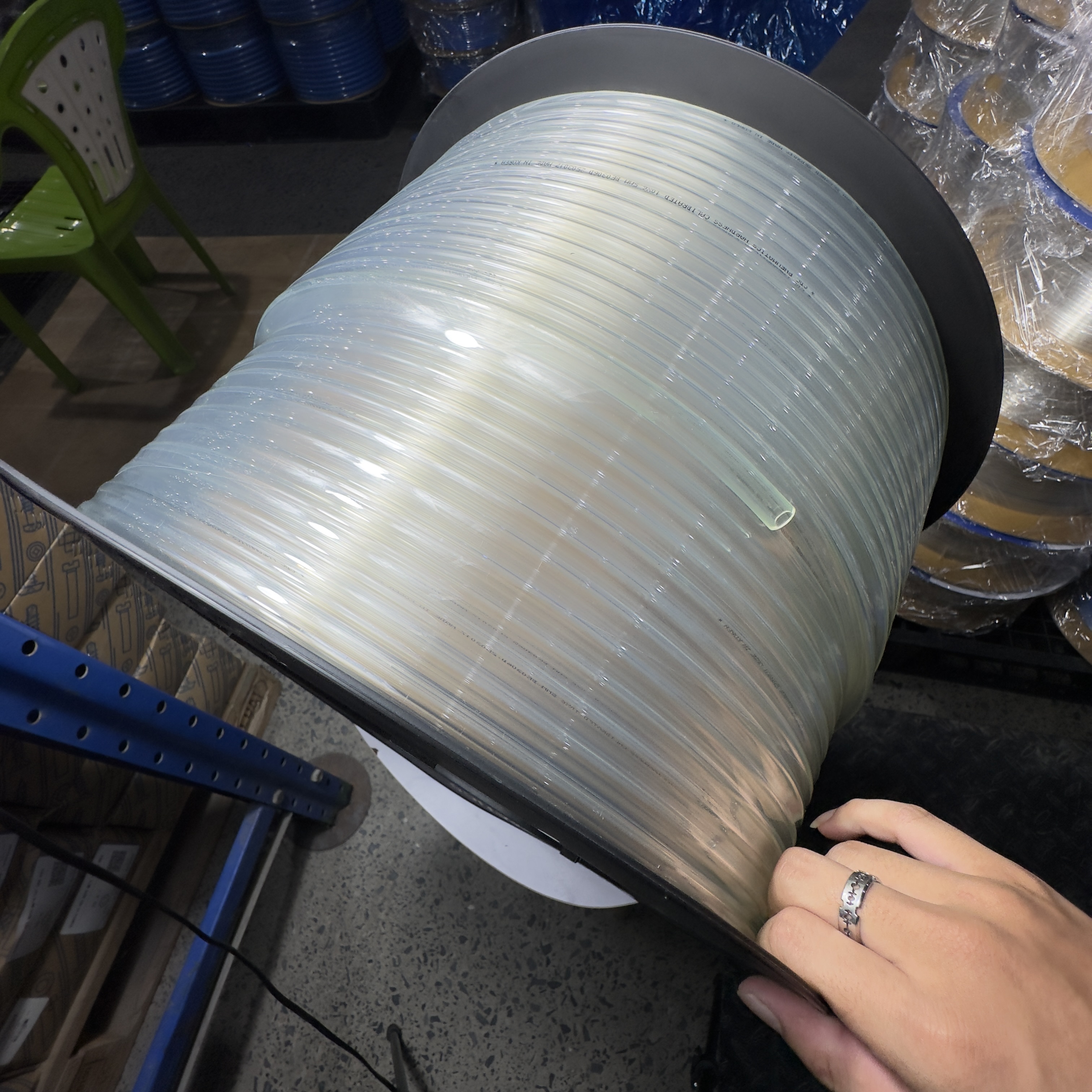 Dây Hơi Khí Nén PU Phi 8 Màu Trong Suốt OD8 x ID5 mm CDC PU 0850 (100m)