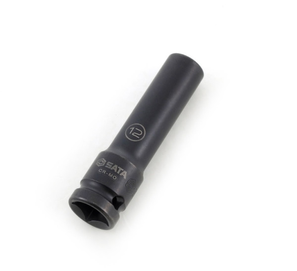 Đầu Tuýp Dài Lục Giác Đen 1/2" Thành Mỏng 13 mm SATA 34406T