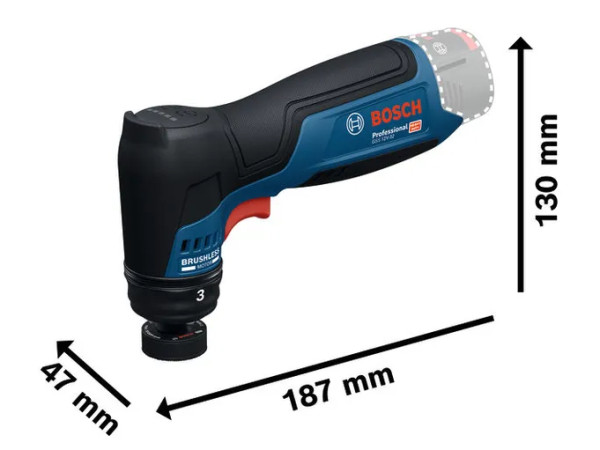 Máy Chà Nhám Rung Dùng Pin 12V Đế 32 mm GSS 12V-32 Bosch 06019L1081 (Solo)