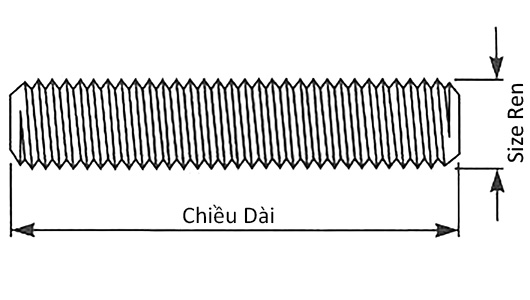 Bản vẽ kỹ thuật Guzong Thép Đen 8.8 M12x65