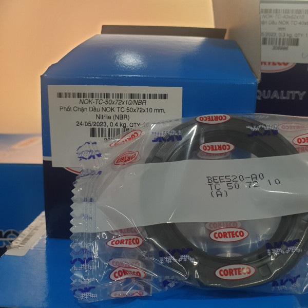Phớt Chắn Dầu NOK TC 50x72x10 mm, Nitrile (NBR)