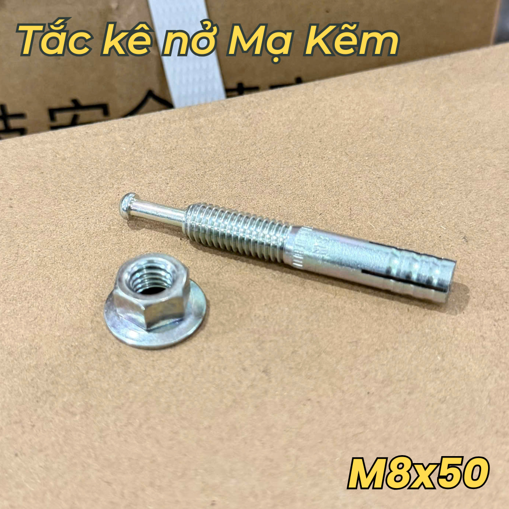 Tắc Kê Nở Đinh Sanko Thép Mạ Kẽm M8x50