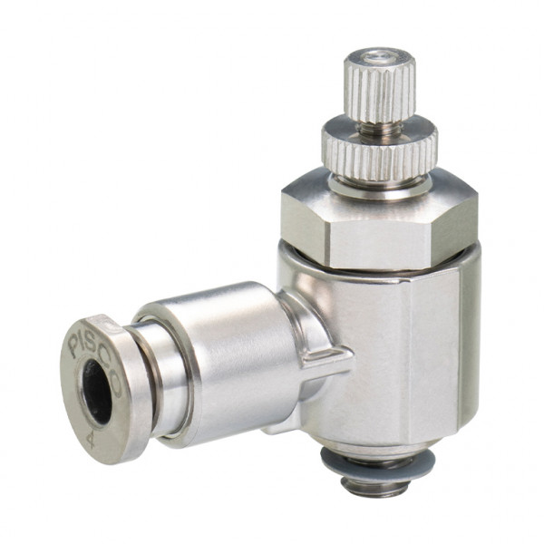 Van Tiết Lưu Khí Nén Inox 316 Pisco SSJSC4-M5B