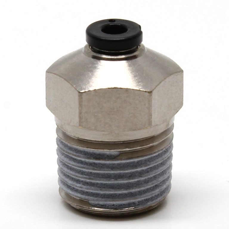 Đầu Nối Nhanh Khí Nén Dạng Thẳng Thân Lục Giác Ren Ngoài Pisco PC180-01M-C