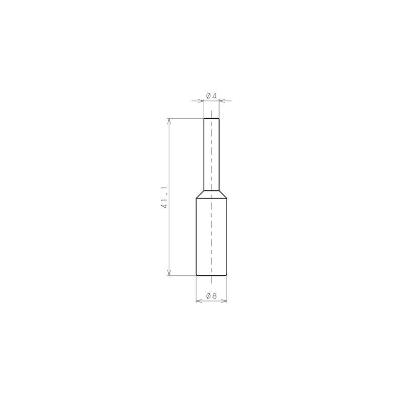 Bản vẽ kỹ thuật Ống Nối Đầu Nối Nhanh, Loại Giảm Pisco PIG8-4W