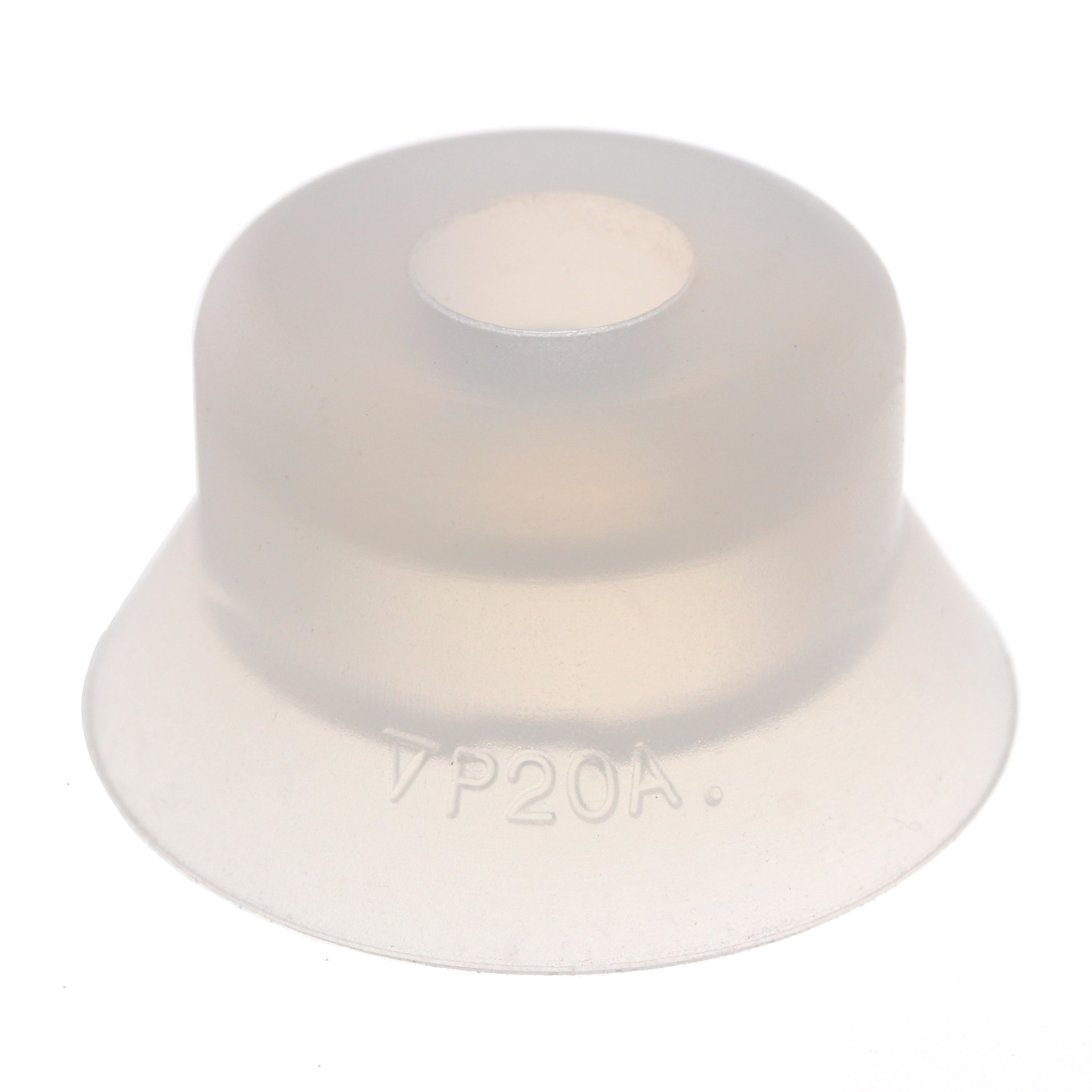 Đầu Nấm Hút Chân Không, Cao Su Silicone, O.D 20 mm, Pisco VP20AS