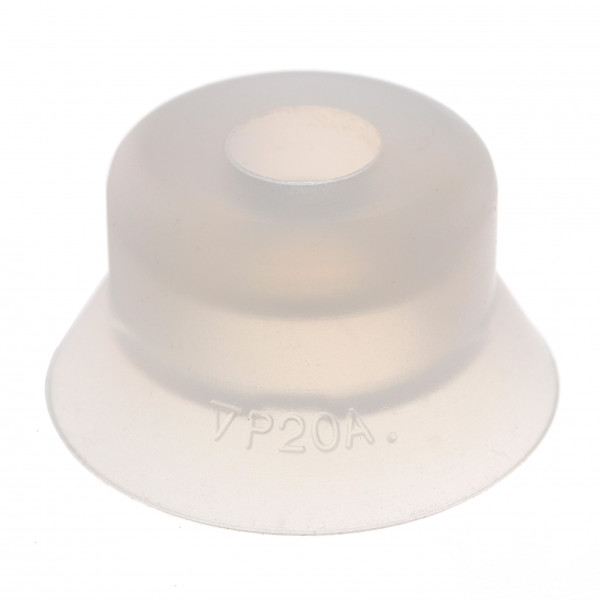 Đầu Nấm Hút Chân Không, Cao Su Silicone, O.D 20 mm, Pisco VP20AS
