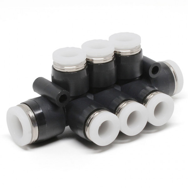Đầu Nối Nhanh Khí Nén Chữ T 8 Ngã Dạng Nối Giảm Pisco PKVG5/16-1/4-C