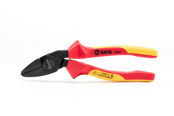 Kìm Cắt Cạnh Cách Điện Cổ Nghiêng G Series 7" SATA 72640