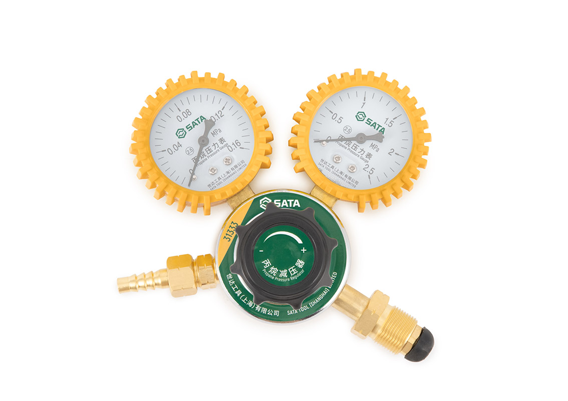 Đồng Hồ Điều Áp Khí Propan Ren Ngoài SATA 31333